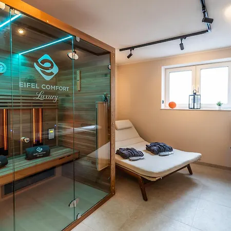 Appartement Eifel Comfort Luxury Mit Privatem Whirlpool & Sauna Pronsfeld